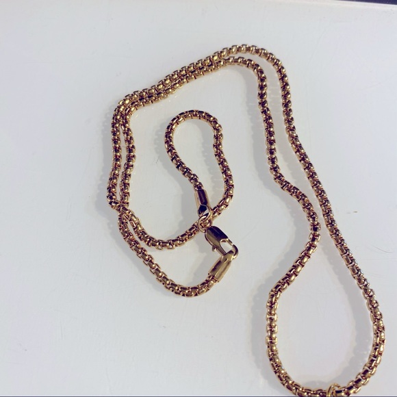 Black Louis Vuitton Charm Repurposed Into Necklace - Picture 5 of 6